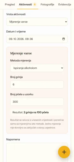 APINIS: Mjerenje varoe